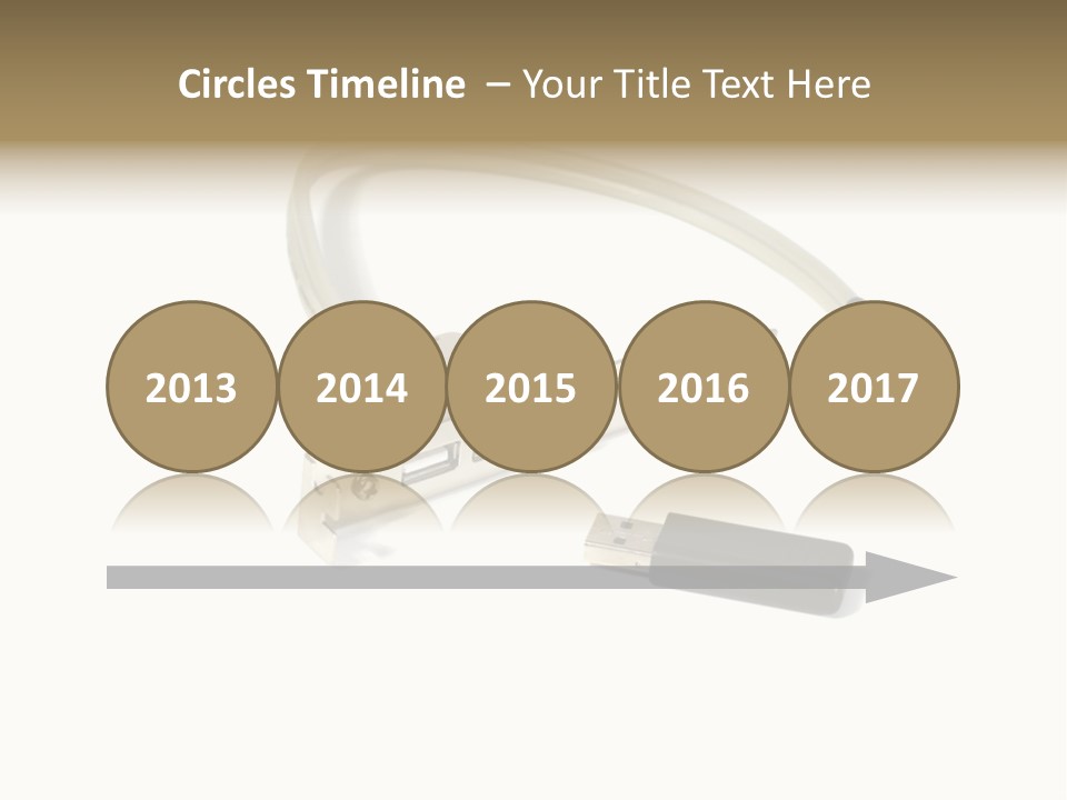 Wireless Move Key PowerPoint Template