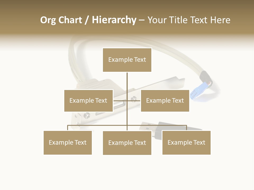 Wireless Move Key PowerPoint Template