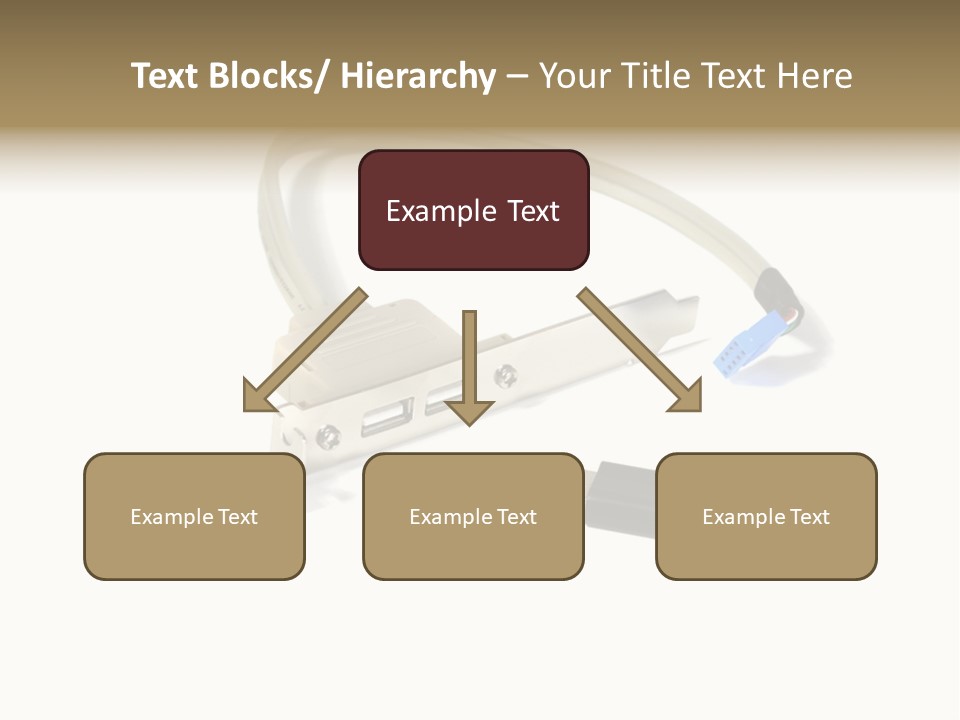 Wireless Move Key PowerPoint Template