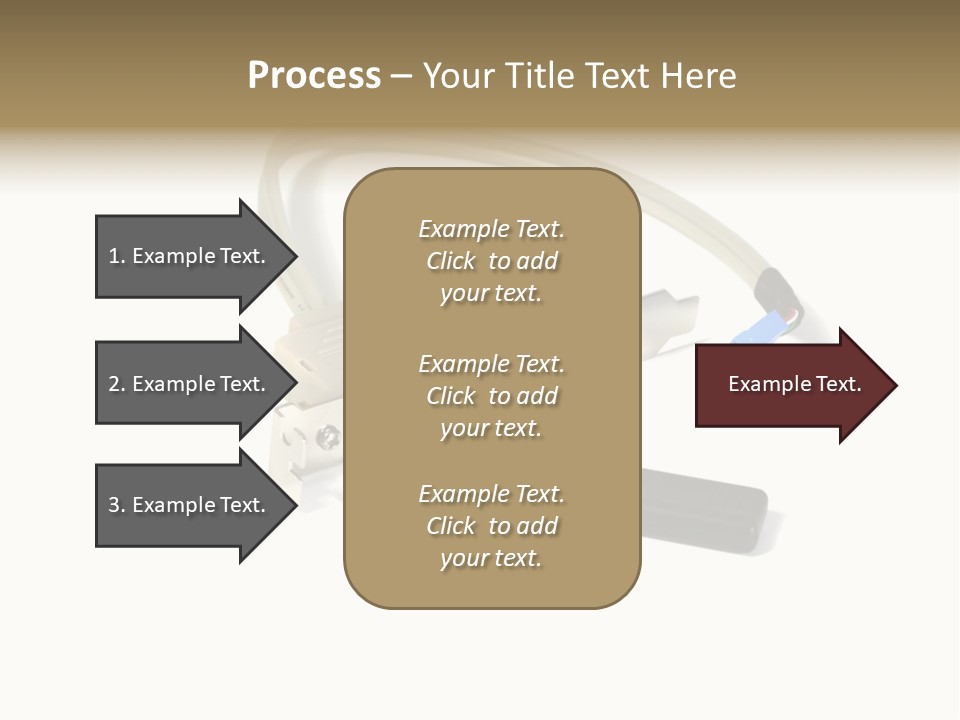 Wireless Move Key PowerPoint Template