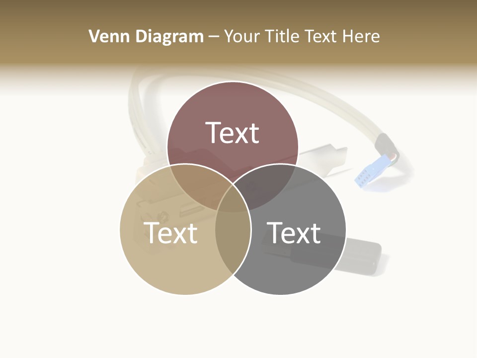 Wireless Move Key PowerPoint Template