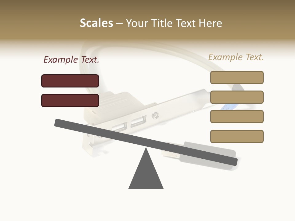 Wireless Move Key PowerPoint Template