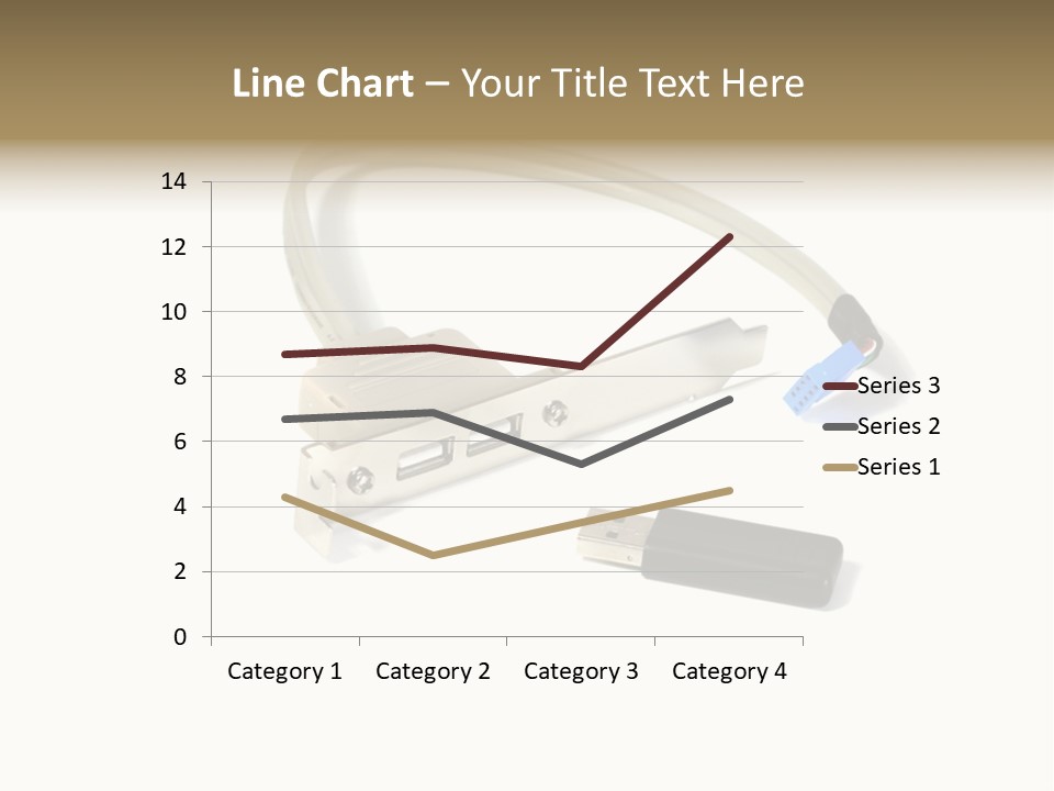 Wireless Move Key PowerPoint Template