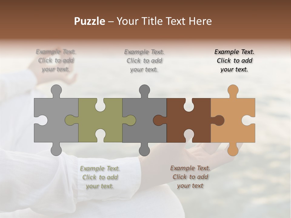 Woman Exercise Wellness PowerPoint Template