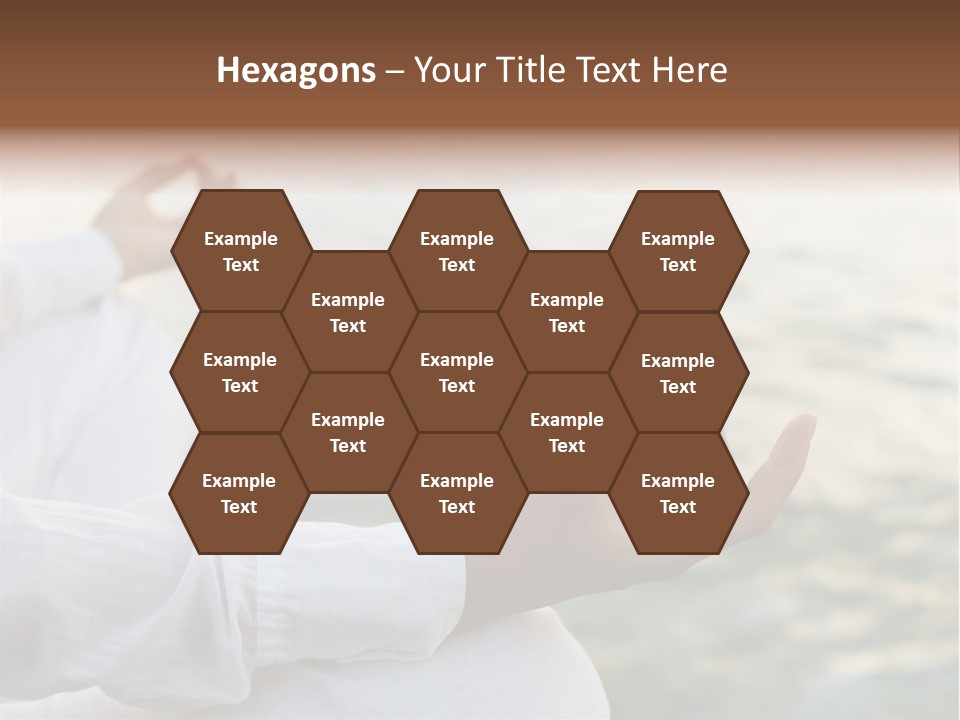 Woman Exercise Wellness PowerPoint Template