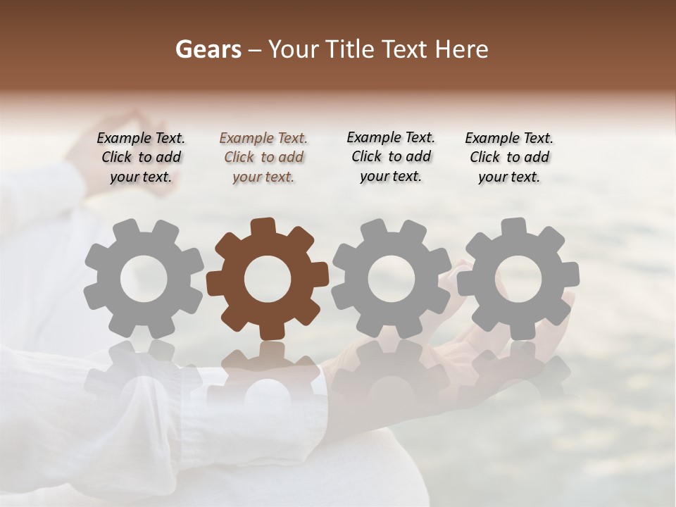 Woman Exercise Wellness PowerPoint Template