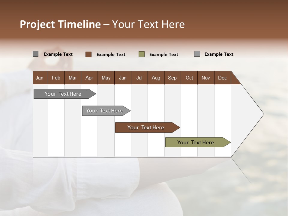 Woman Exercise Wellness PowerPoint Template