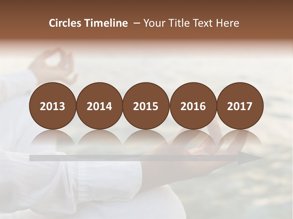 Woman Exercise Wellness PowerPoint Template