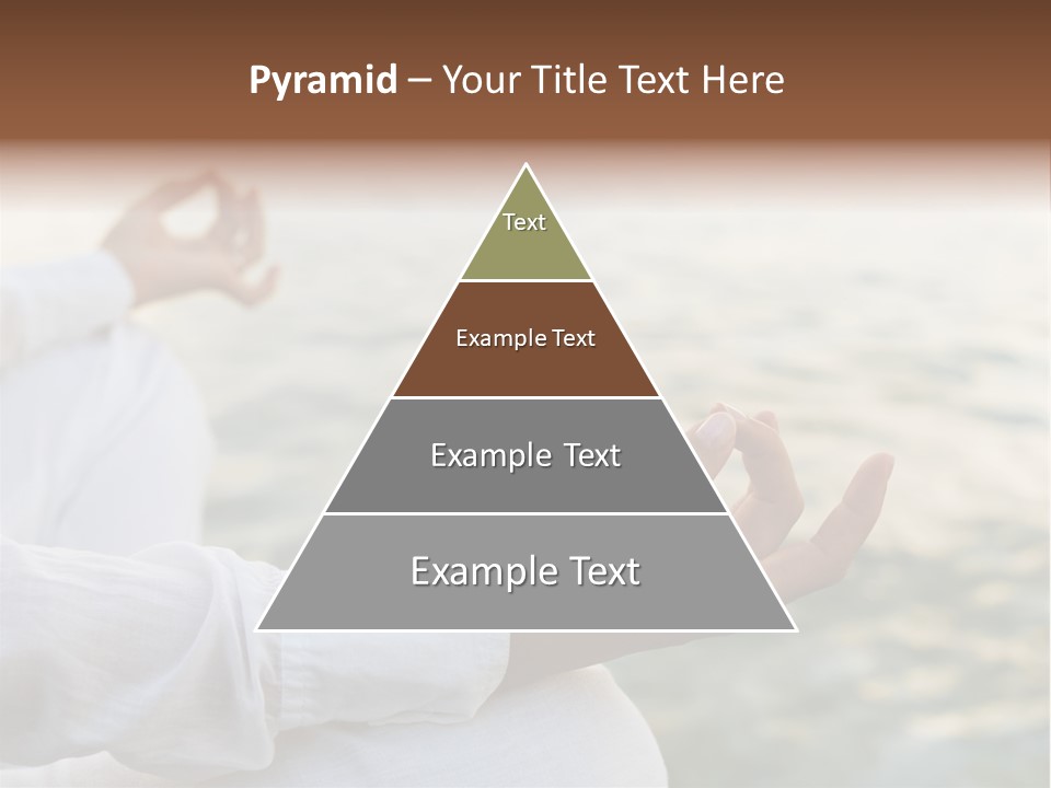 Woman Exercise Wellness PowerPoint Template