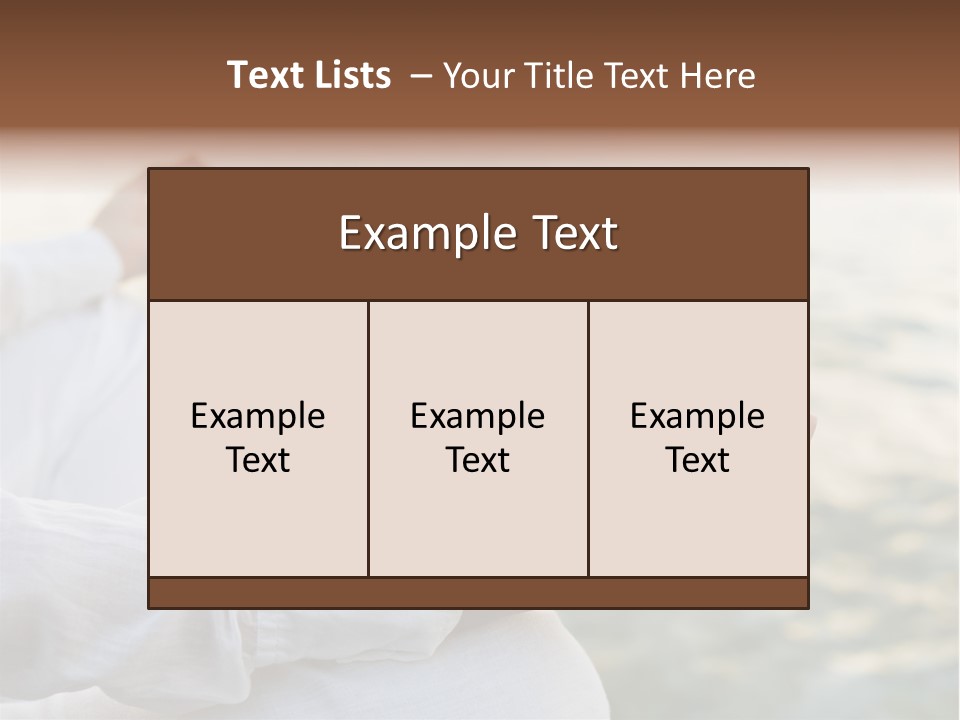 Woman Exercise Wellness PowerPoint Template