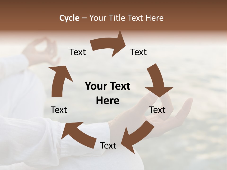 Woman Exercise Wellness PowerPoint Template