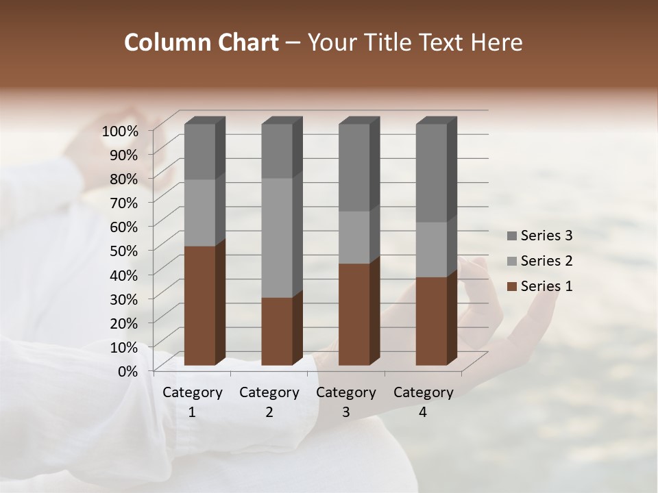 Woman Exercise Wellness PowerPoint Template