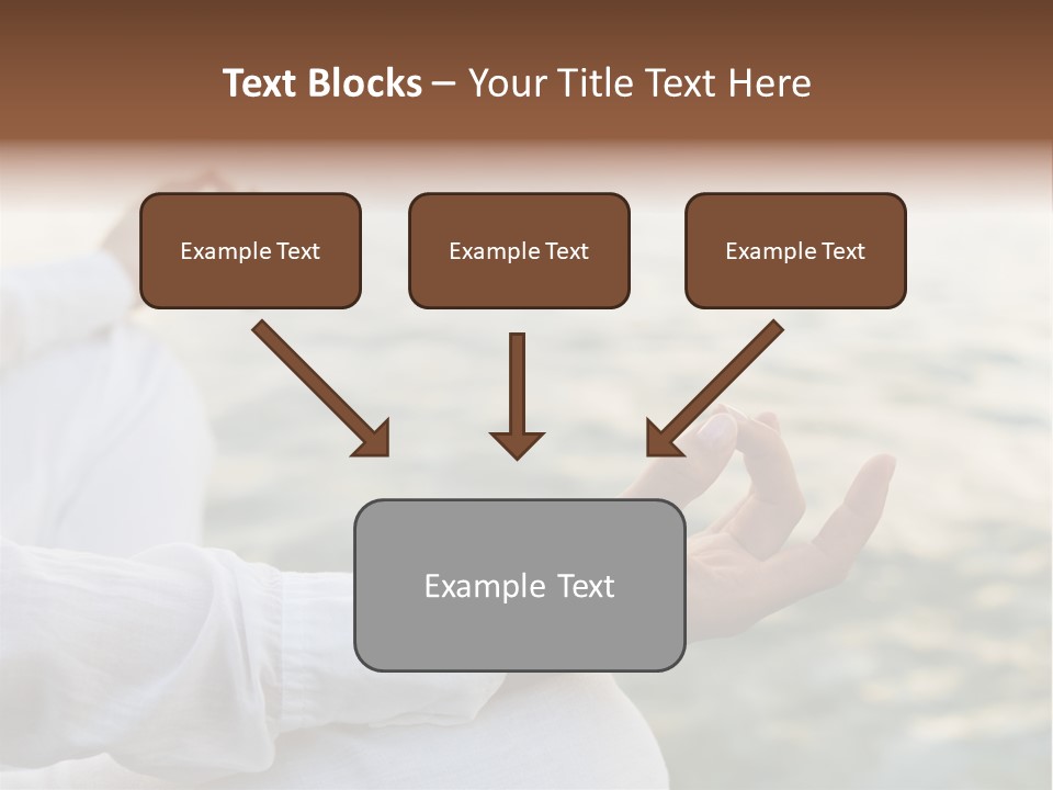 Woman Exercise Wellness PowerPoint Template