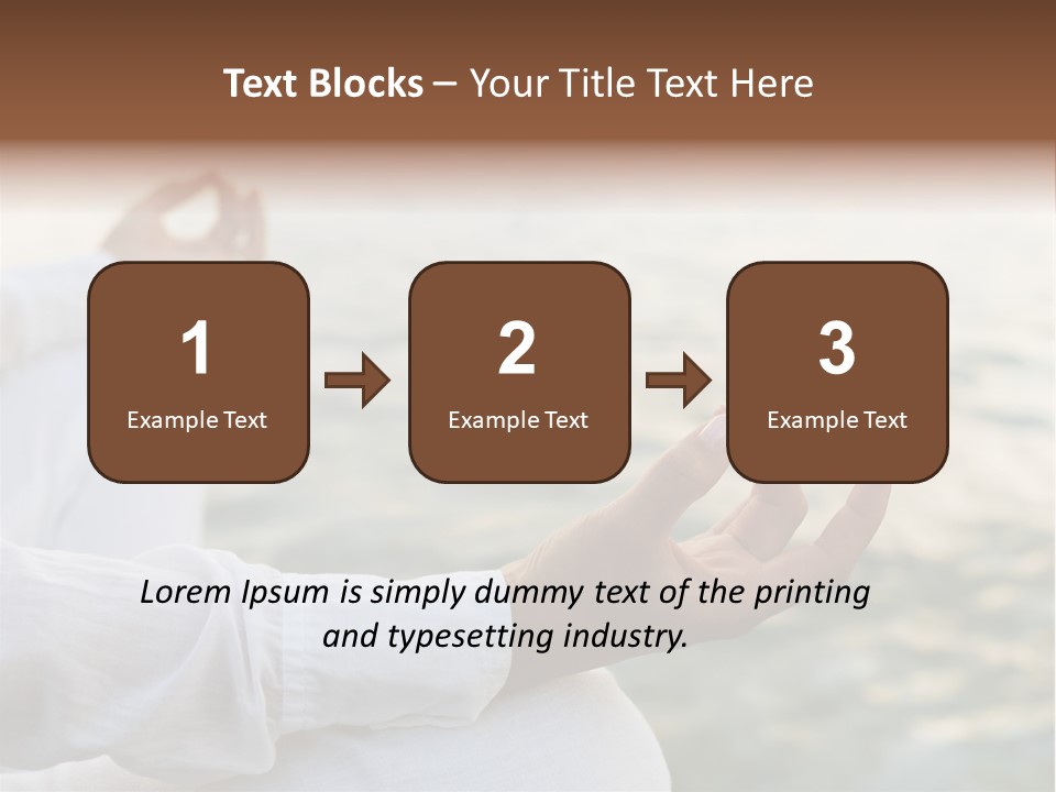 Woman Exercise Wellness PowerPoint Template