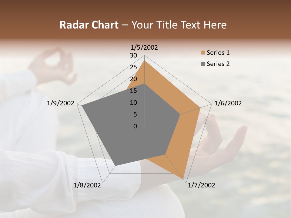 Woman Exercise Wellness PowerPoint Template