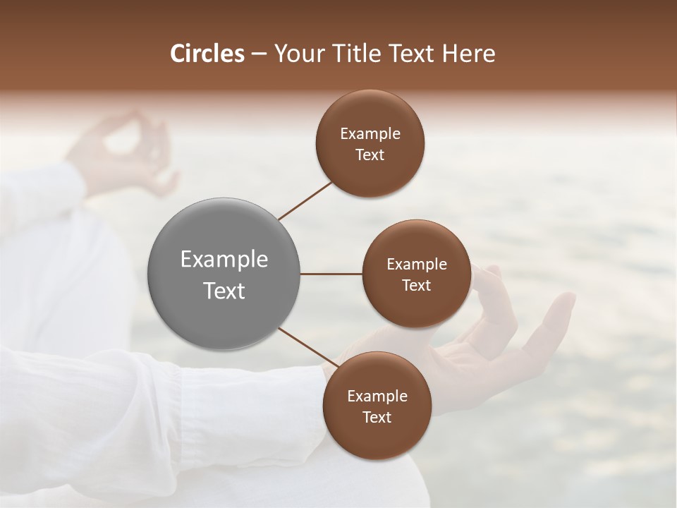 Woman Exercise Wellness PowerPoint Template