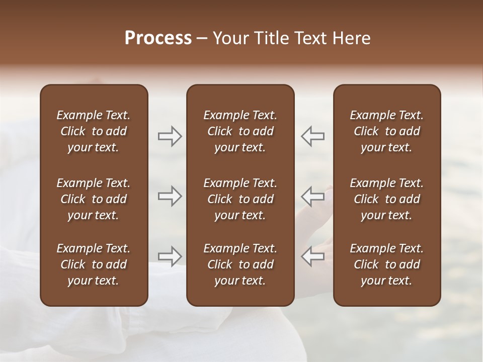 Woman Exercise Wellness PowerPoint Template