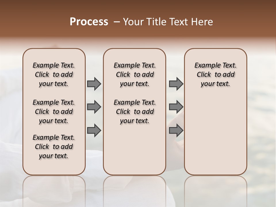Woman Exercise Wellness PowerPoint Template
