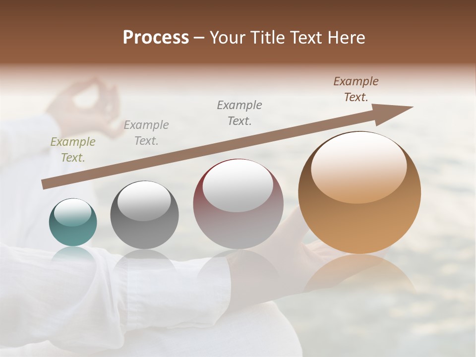 Woman Exercise Wellness PowerPoint Template