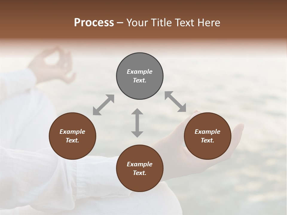 Woman Exercise Wellness PowerPoint Template