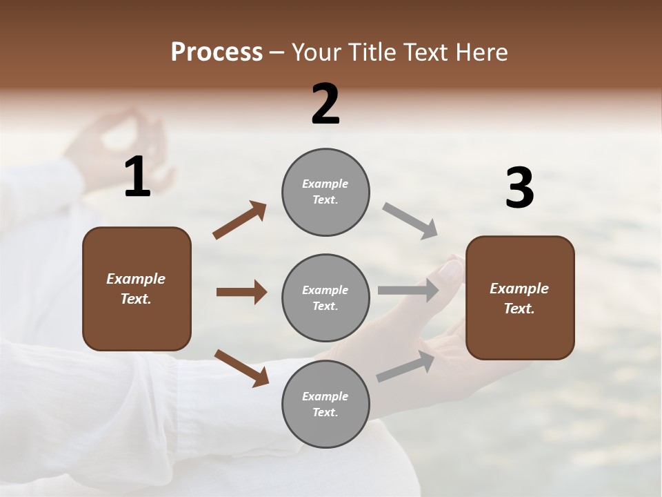 Woman Exercise Wellness PowerPoint Template