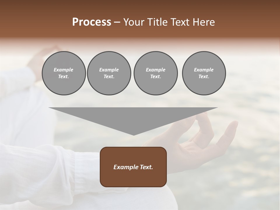 Woman Exercise Wellness PowerPoint Template