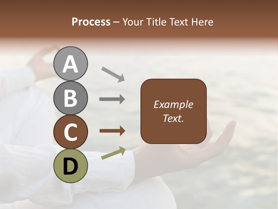 Woman Exercise Wellness PowerPoint Template