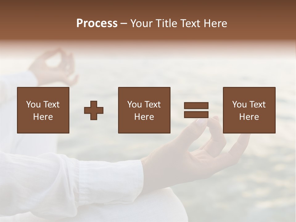 Woman Exercise Wellness PowerPoint Template