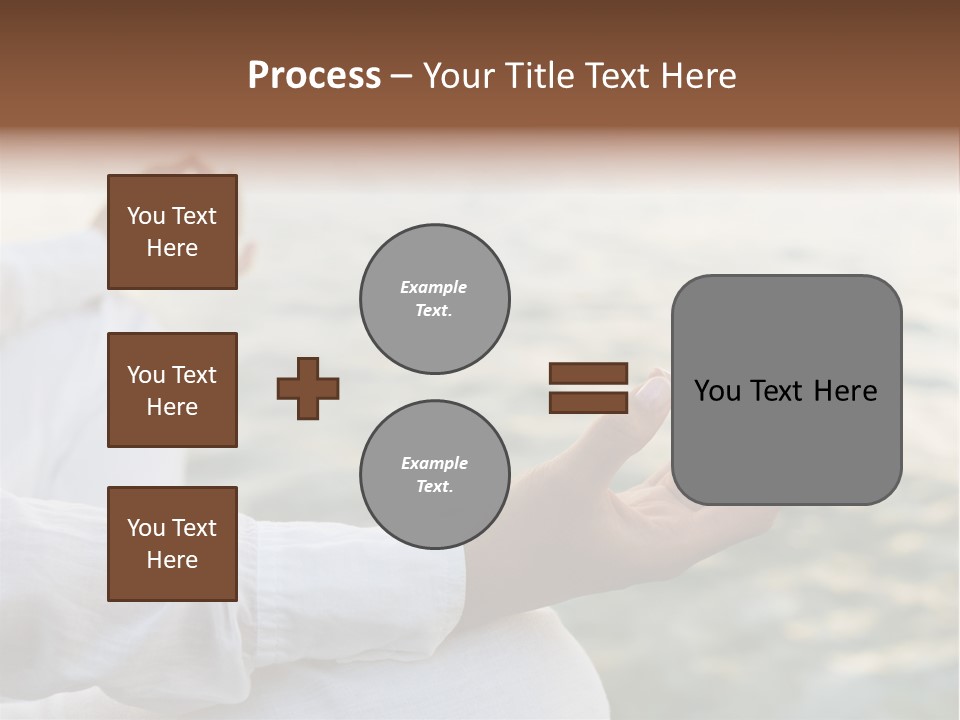 Woman Exercise Wellness PowerPoint Template