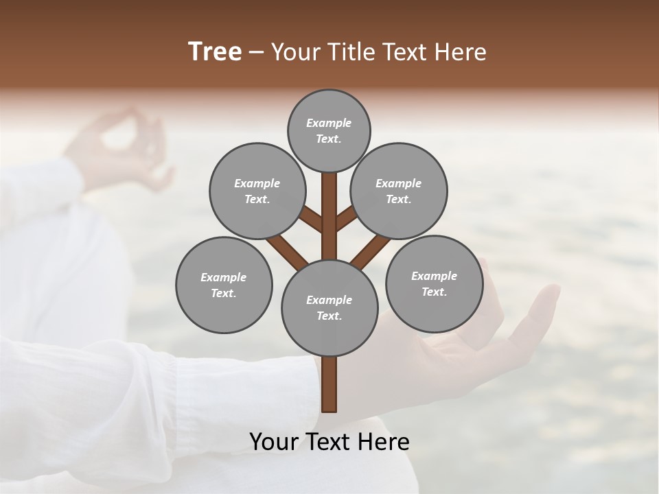 Woman Exercise Wellness PowerPoint Template