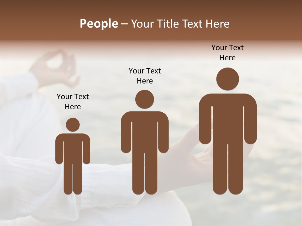 Woman Exercise Wellness PowerPoint Template