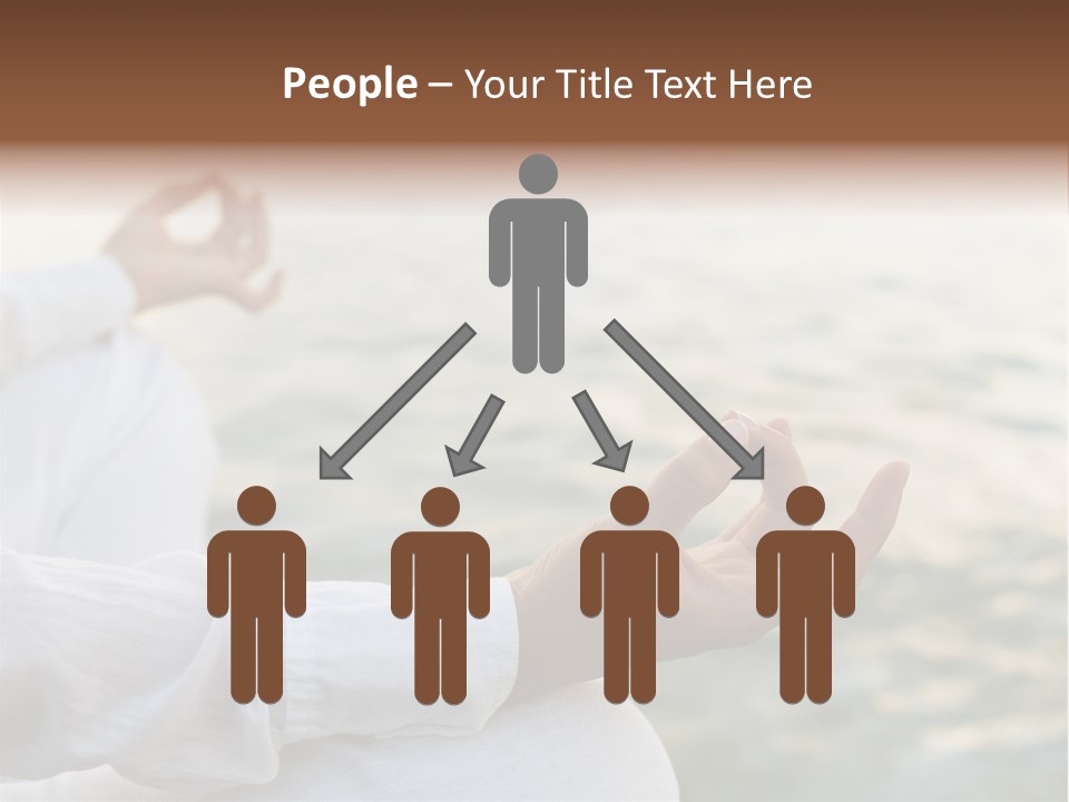 Woman Exercise Wellness PowerPoint Template