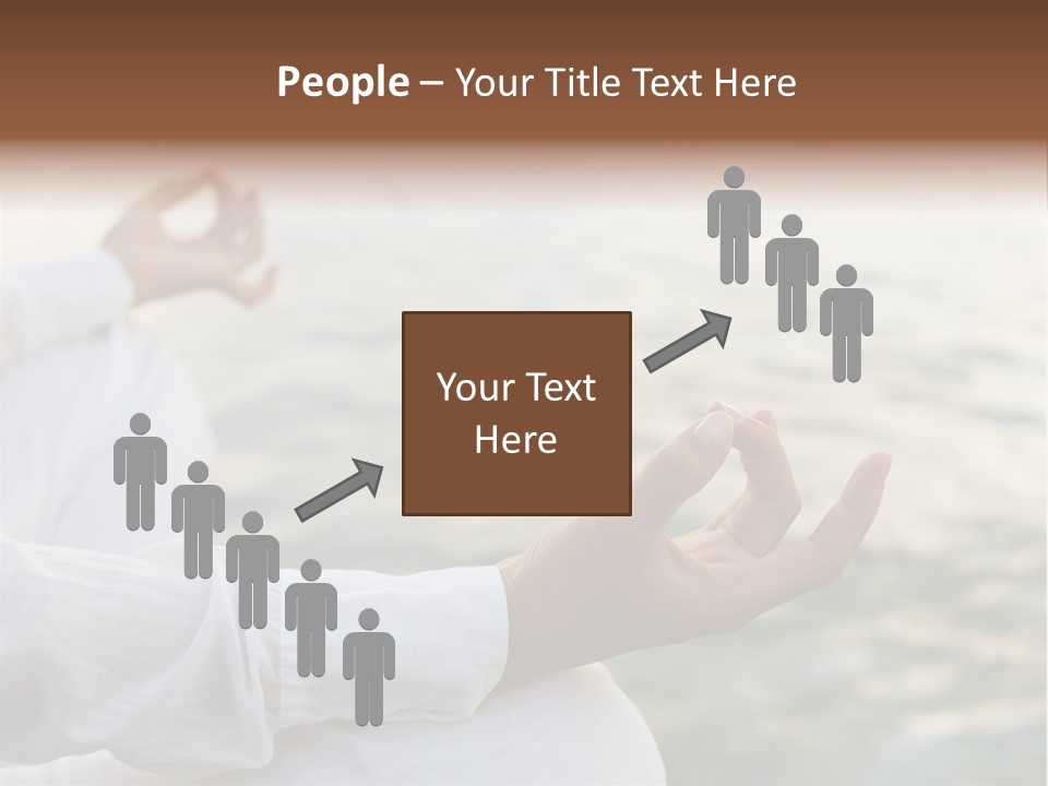 Woman Exercise Wellness PowerPoint Template