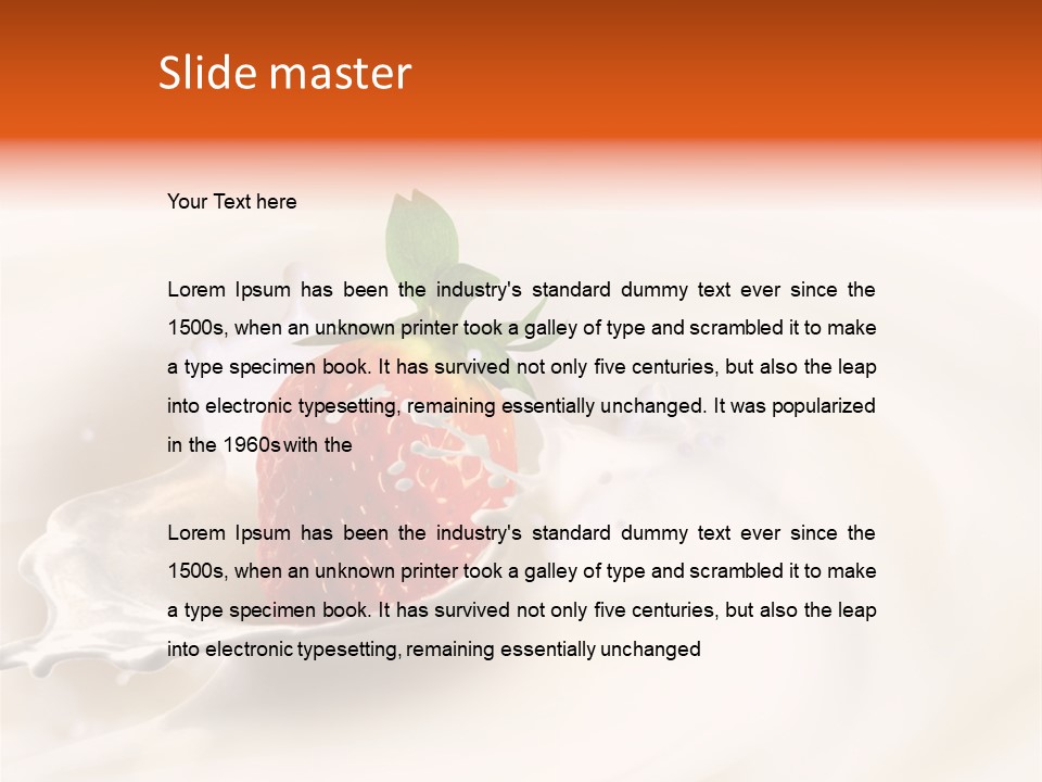 Musical Rock Melody PowerPoint Template