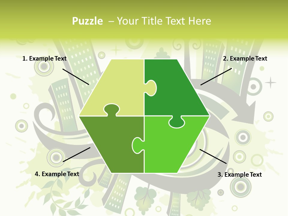 Perspectives Clip Cityscape PowerPoint Template