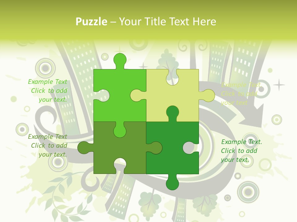 Perspectives Clip Cityscape PowerPoint Template