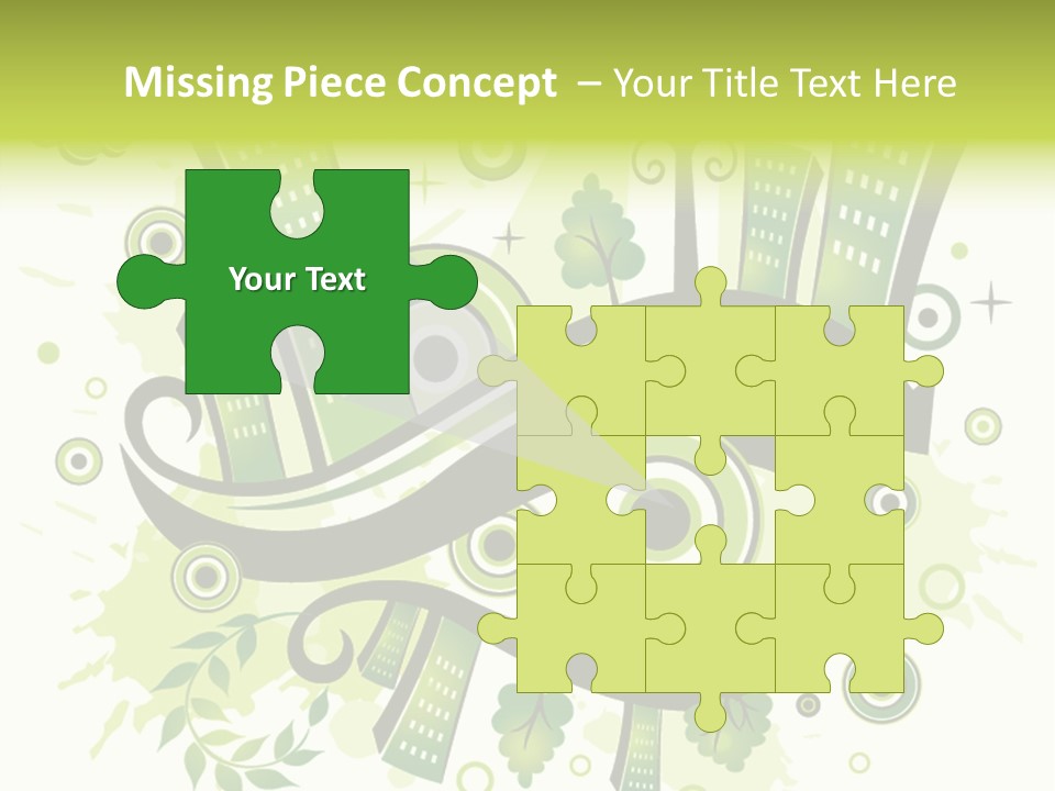 Perspectives Clip Cityscape PowerPoint Template