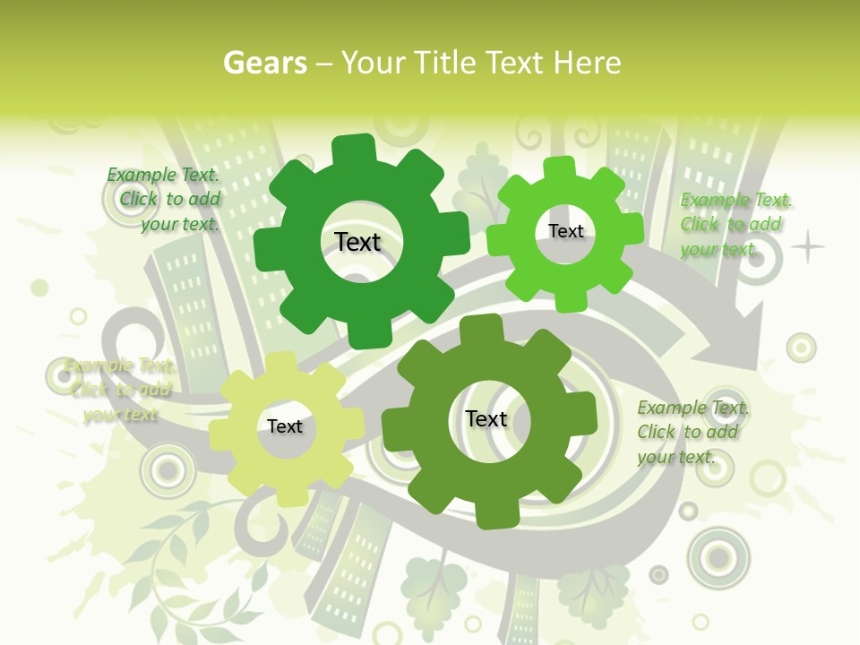 Perspectives Clip Cityscape PowerPoint Template