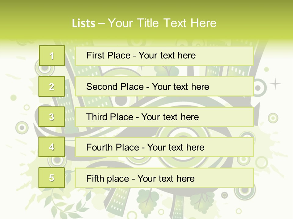 Perspectives Clip Cityscape PowerPoint Template