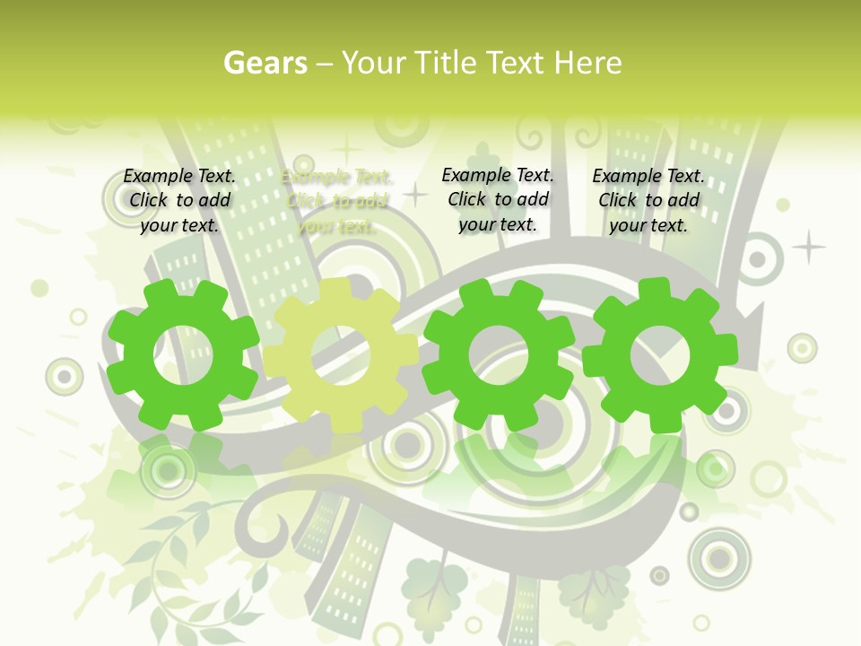 Perspectives Clip Cityscape PowerPoint Template