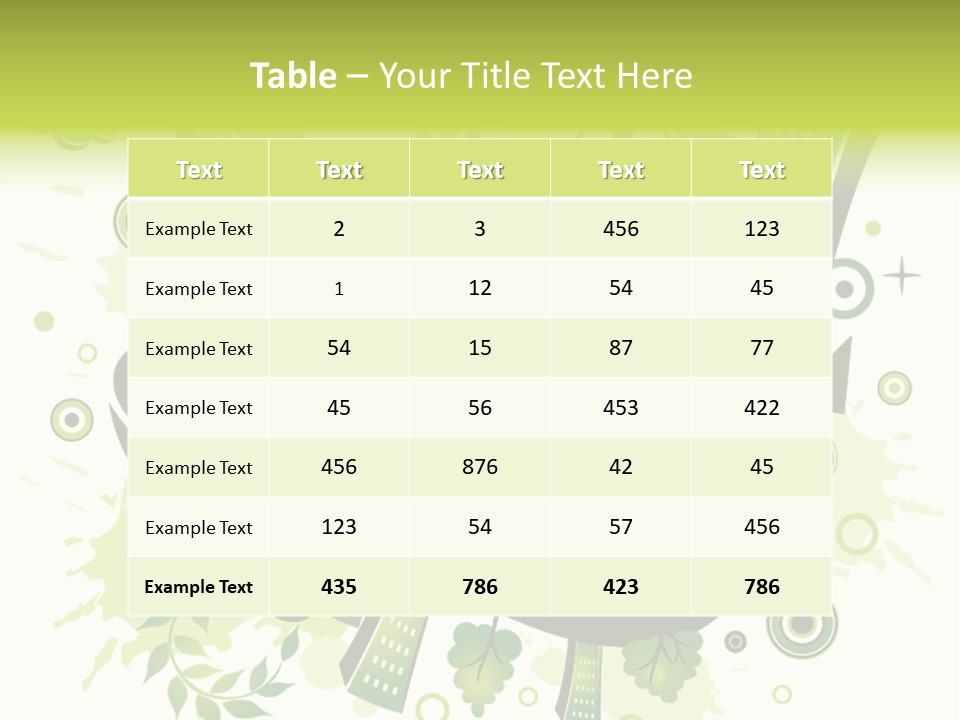 Perspectives Clip Cityscape PowerPoint Template