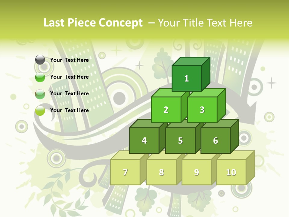 Perspectives Clip Cityscape PowerPoint Template