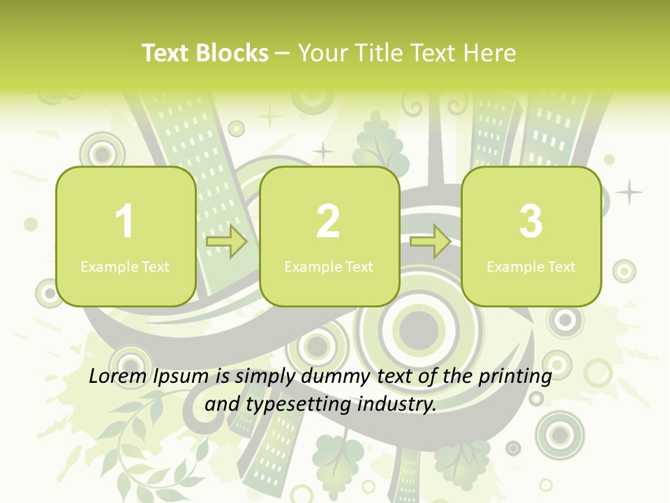 Perspectives Clip Cityscape PowerPoint Template