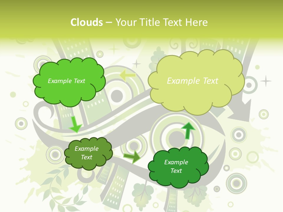 Perspectives Clip Cityscape PowerPoint Template