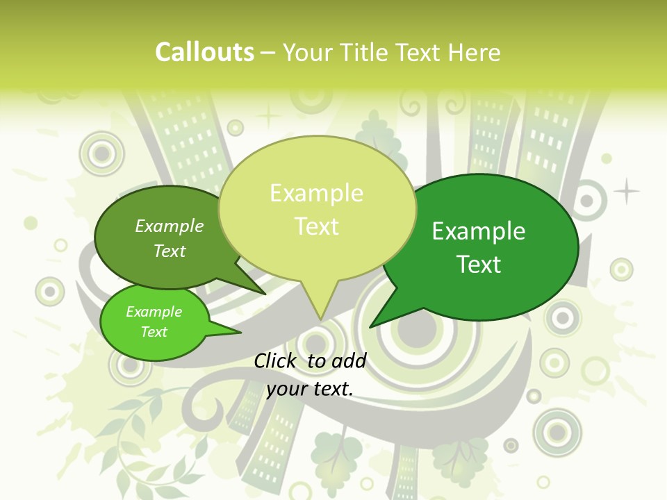 Perspectives Clip Cityscape PowerPoint Template