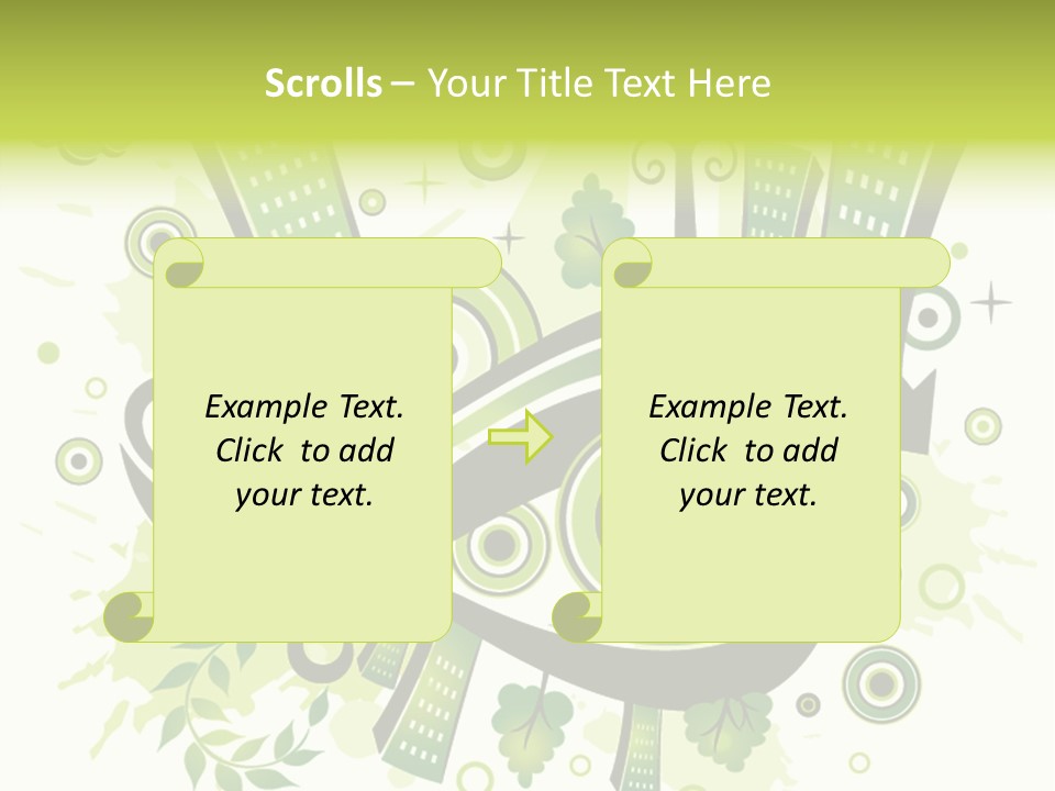 Perspectives Clip Cityscape PowerPoint Template