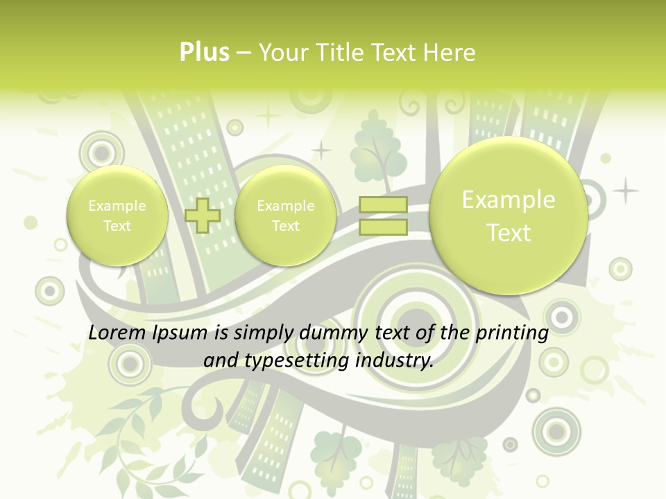 Perspectives Clip Cityscape PowerPoint Template