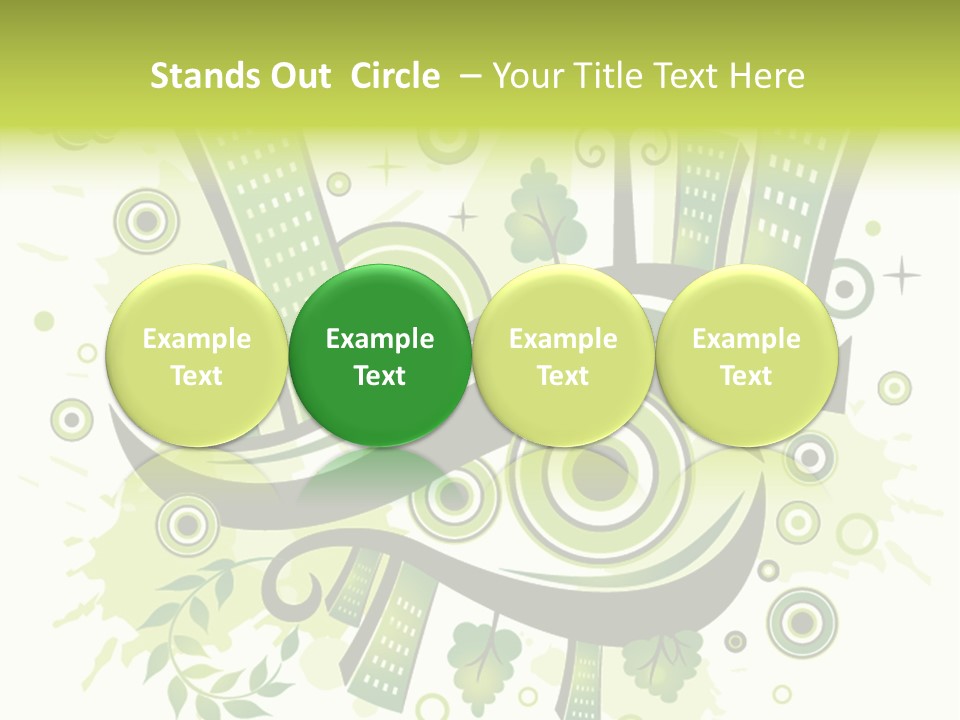 Perspectives Clip Cityscape PowerPoint Template