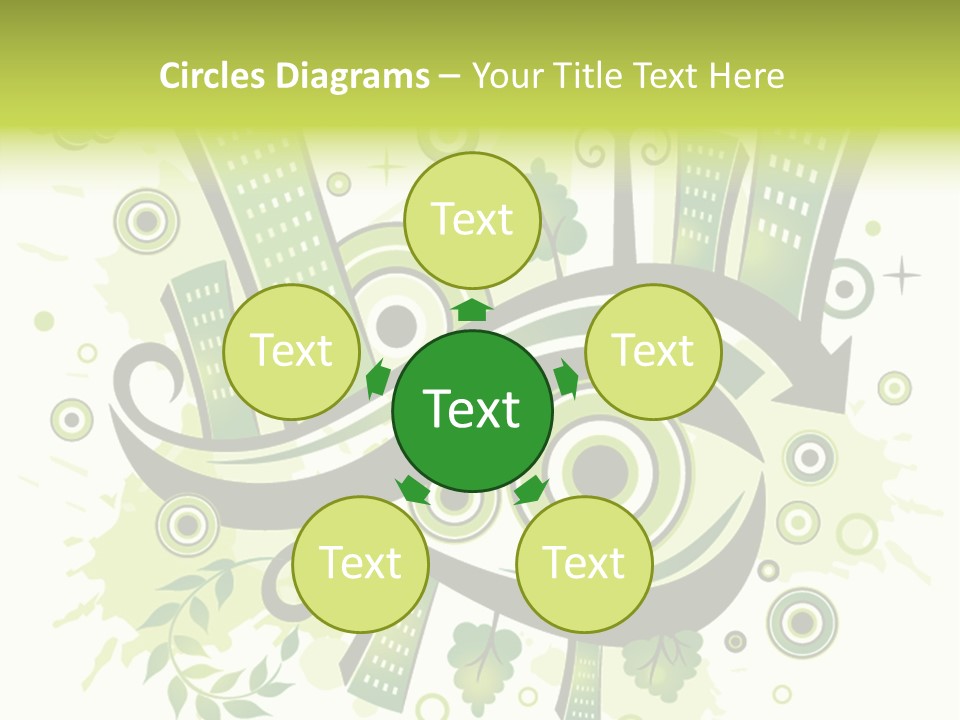 Perspectives Clip Cityscape PowerPoint Template