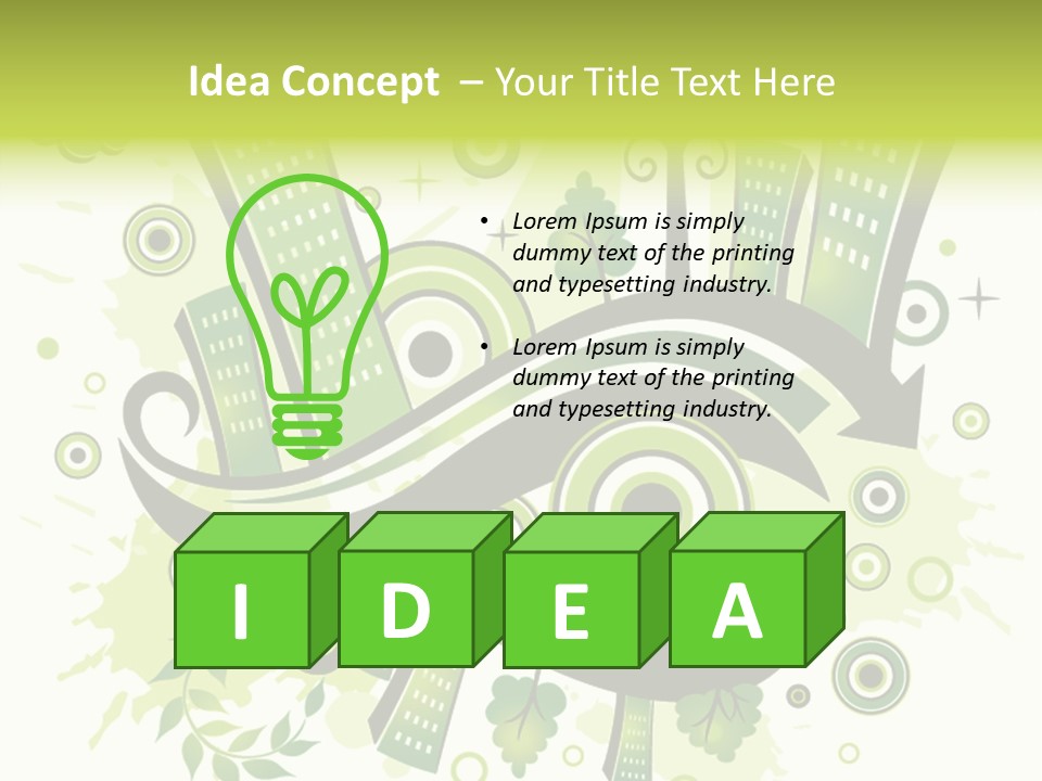 Perspectives Clip Cityscape PowerPoint Template